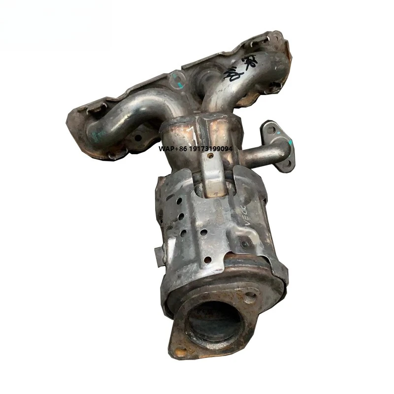 Factory Supply Aftermarket Cheap Price Euro4 Euro5 Exhaust Manifold Catalytic Converter for Elantra 2.0
Factory Supply Aftermarket Cheap Price Euro4 Euro5 Exhaust Manifold Catalytic Converter for Elantra 2.0