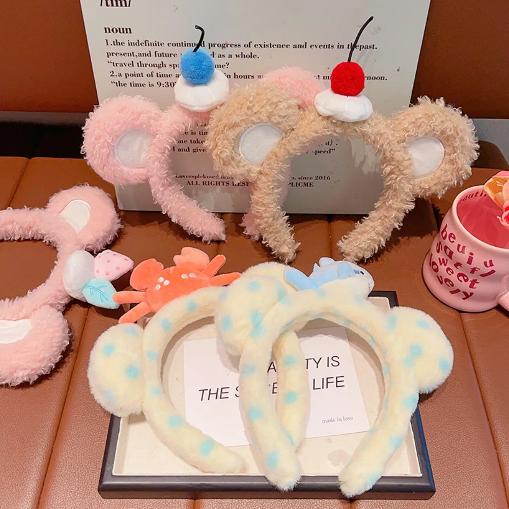 Funny Cake Crab Hair Band Soft Cherry Shark Headband Plush Cute Bear Ears Headwear Photo Prop
Funny Cake Crab Hair Band Soft Cherry Shark Headband Plush Cute Bear Ears Headwear Photo Prop