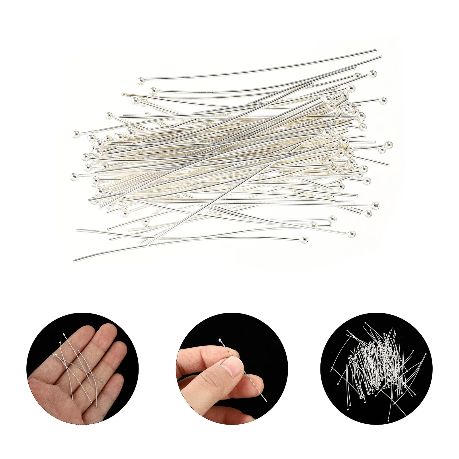 200Pcs Jewelry Making Pins Copper Ball Head Pins Smooth Surface Safe to Use High Quality Durable Bracelet Headpins
200Pcs Jewelry Making Pins Copper Ball Head Pins Smooth Surface Safe to Use High Quality Durable Bracelet Headpins