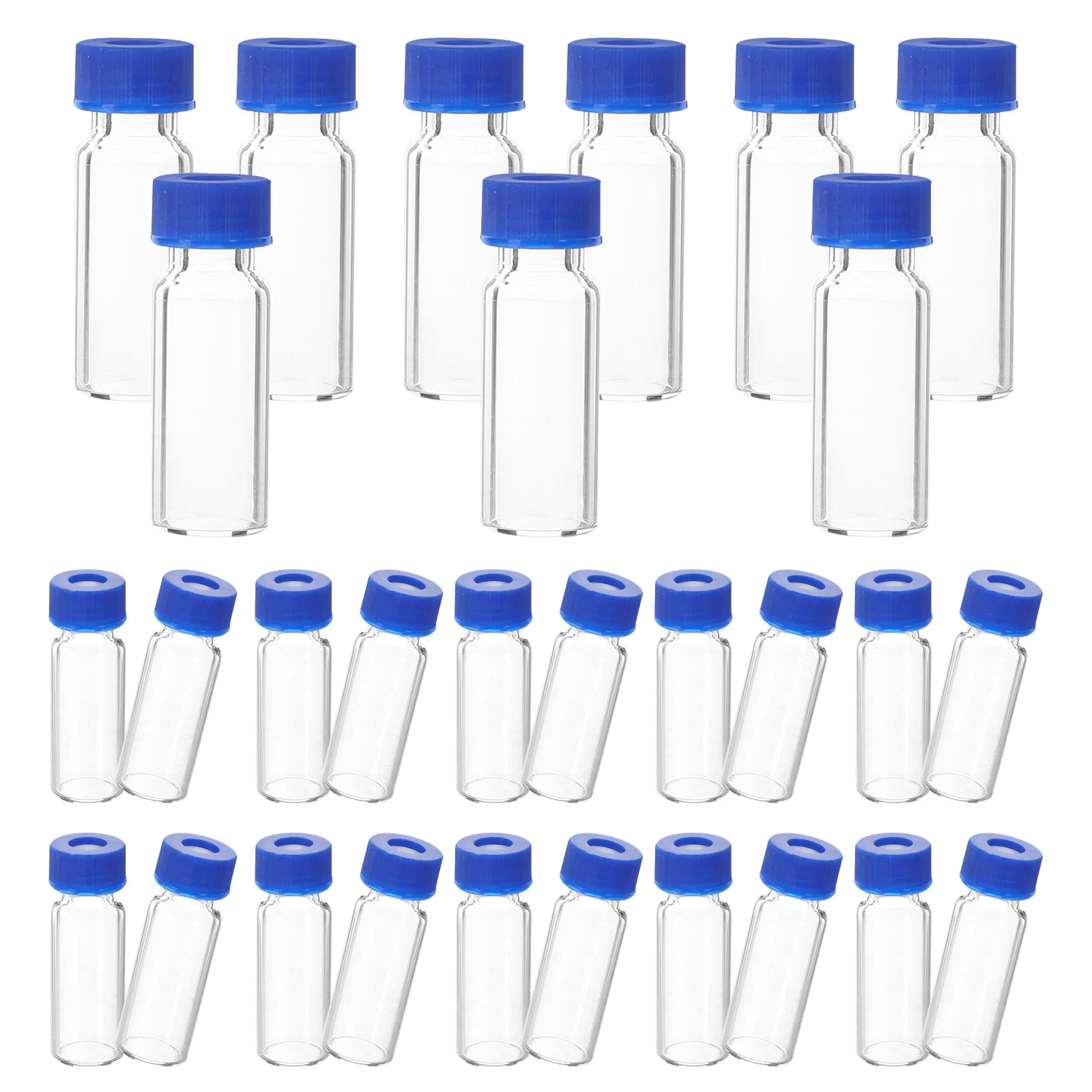 100Pcs Small Glass Vials 2Ml with Caps Lightproof Sampling Vials for Laboratory Use Transparent Design Spill Resistant Empty
100Pcs Small Glass Vials 2Ml with Caps Lightproof Sampling Vials for Laboratory Use Transparent Design Spill Resistant Empty