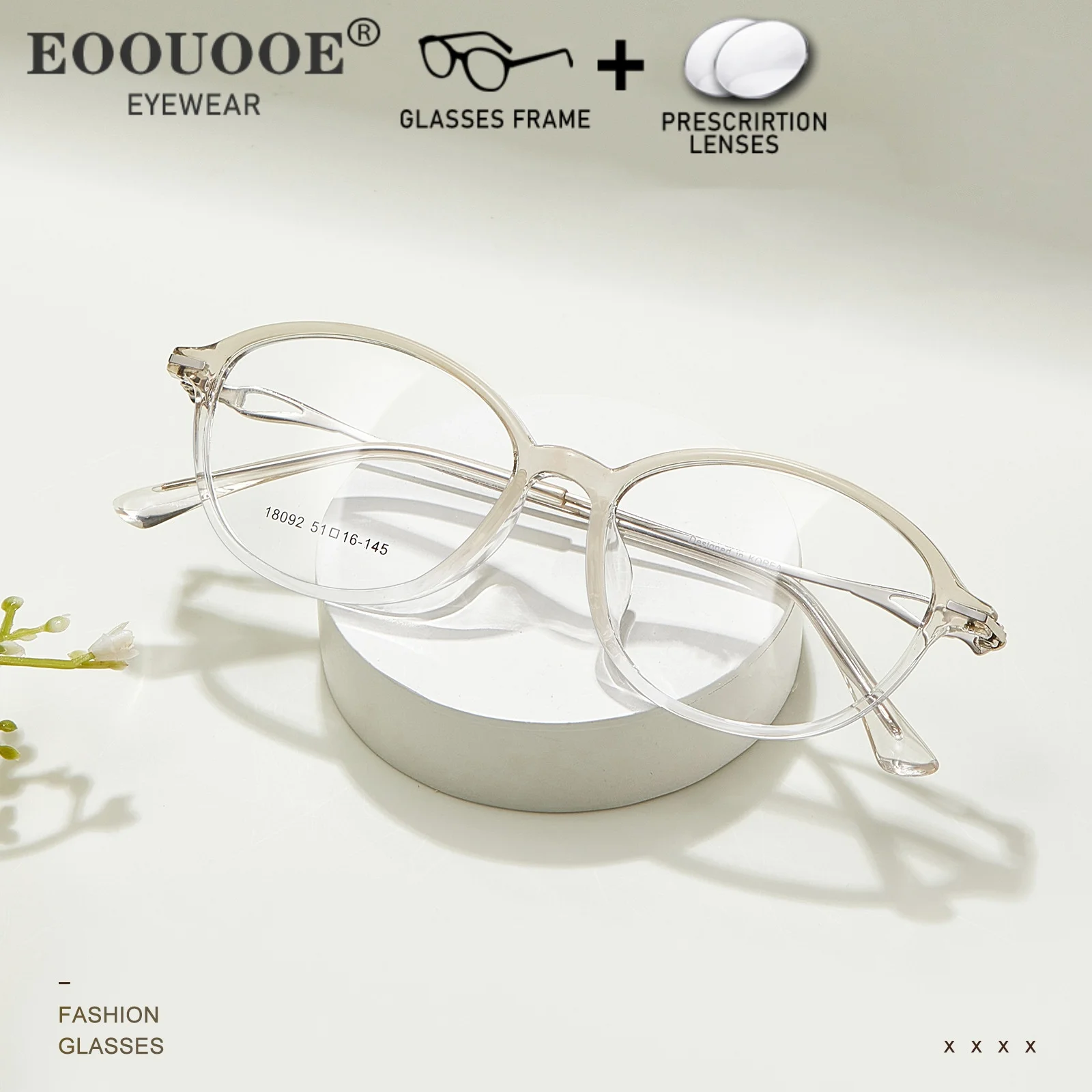 Oval TR90 Women Glasses Myopia Hyperopia Prescription Lenses Aspherical Reading Progressive Optical Eyewear Blue Light Blocking
Oval TR90 Women Glasses Myopia Hyperopia Prescription Lenses Aspherical Reading Progressive Optical Eyewear Blue Light Blocking