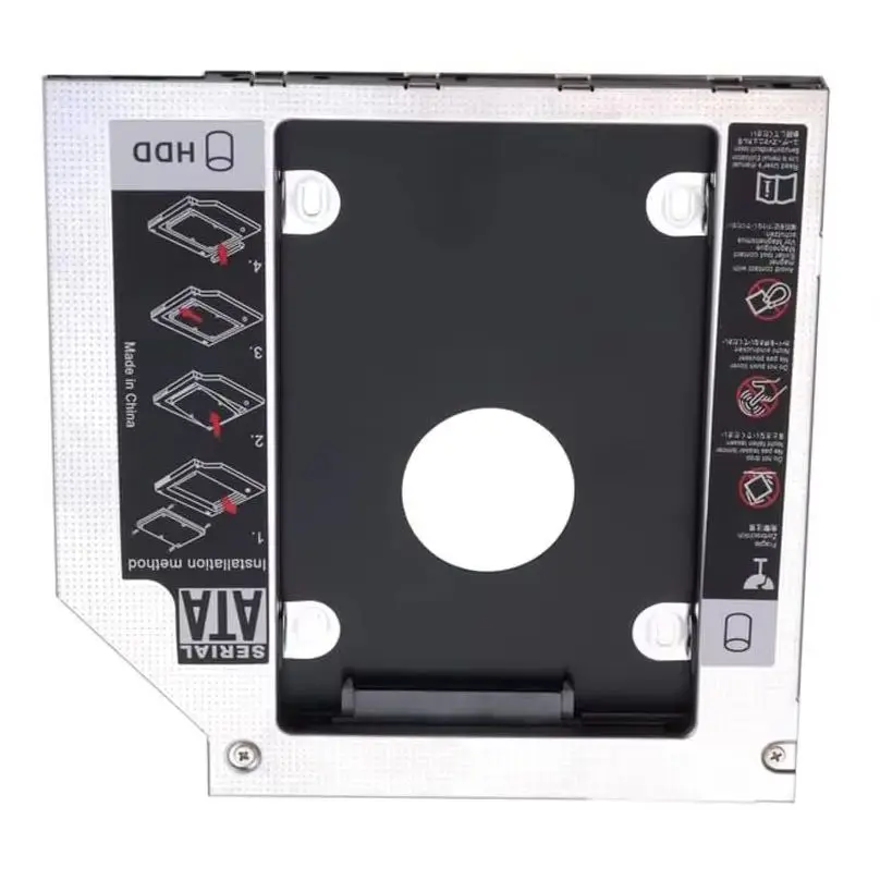 9.5mm 2nd Secondary SATA Hard Drive Optical bay Caddy Frame Bracket for HP 15-BA018WM 15-P002LA 15-R019NL 15-F233WM 15-AC143DX
9.5mm 2nd Secondary SATA Hard Drive Optical bay Caddy Frame Bracket for HP 15-BA018WM 15-P002LA 15-R019NL 15-F233WM 15-AC143DX