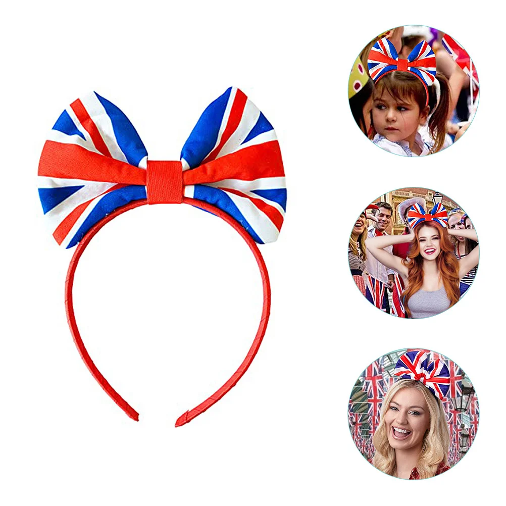 Festival Hairband with British Flag Print Adorable Bow Headwear for and Adults Celebrate Independence Day in Style
Festival Hairband with British Flag Print Adorable Bow Headwear for and Adults Celebrate Independence Day in Style