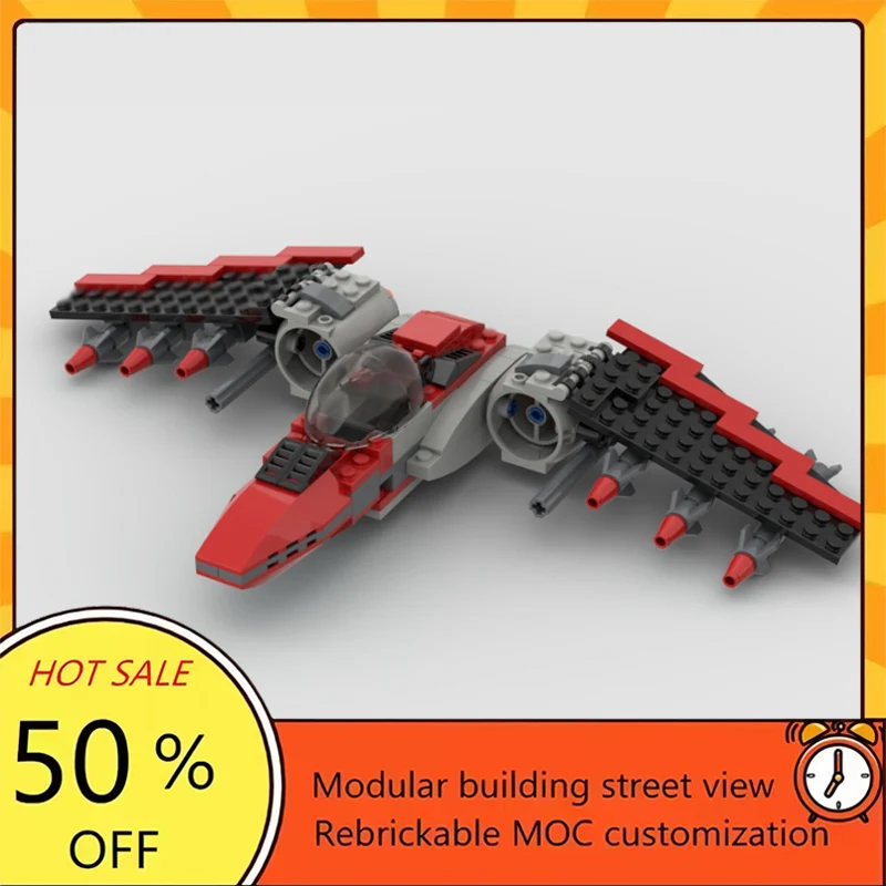 Набор из 190 деталей: Популярная модель космического корабля из фильма «Звездные войны», конструктор MOC, модульные технологичные блоки, подарок на праздник, игрушка для сборки, детский набор
Набор из 190 деталей: Популярная модель космического корабля из фильма «Звездные войны», конструктор MOC, модульные технологичные блоки, подарок на праздник, игрушка для сборки, детский набор