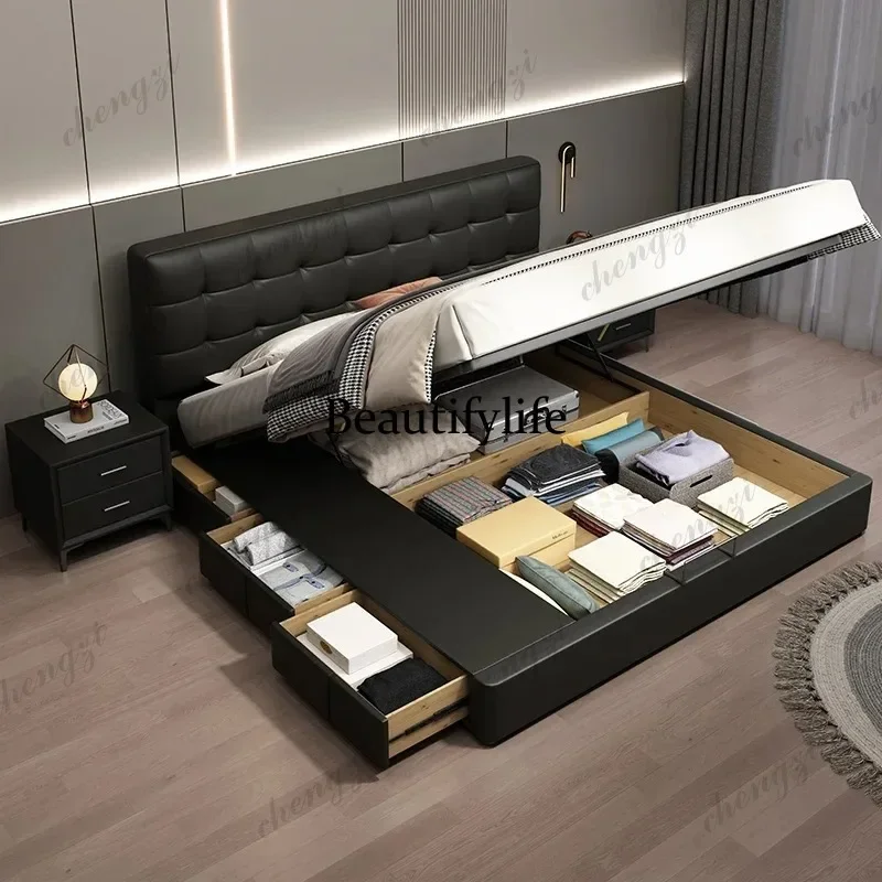 E182 European Style Bed Frame King Size Modern Nightstands Storage Twin Bed Frame Queen Full Size Cama De Matrimonio Home Furnit
E182 European Style Bed Frame King Size Modern Nightstands Storage Twin Bed Frame Queen Full Size Cama De Matrimonio Home Furnit