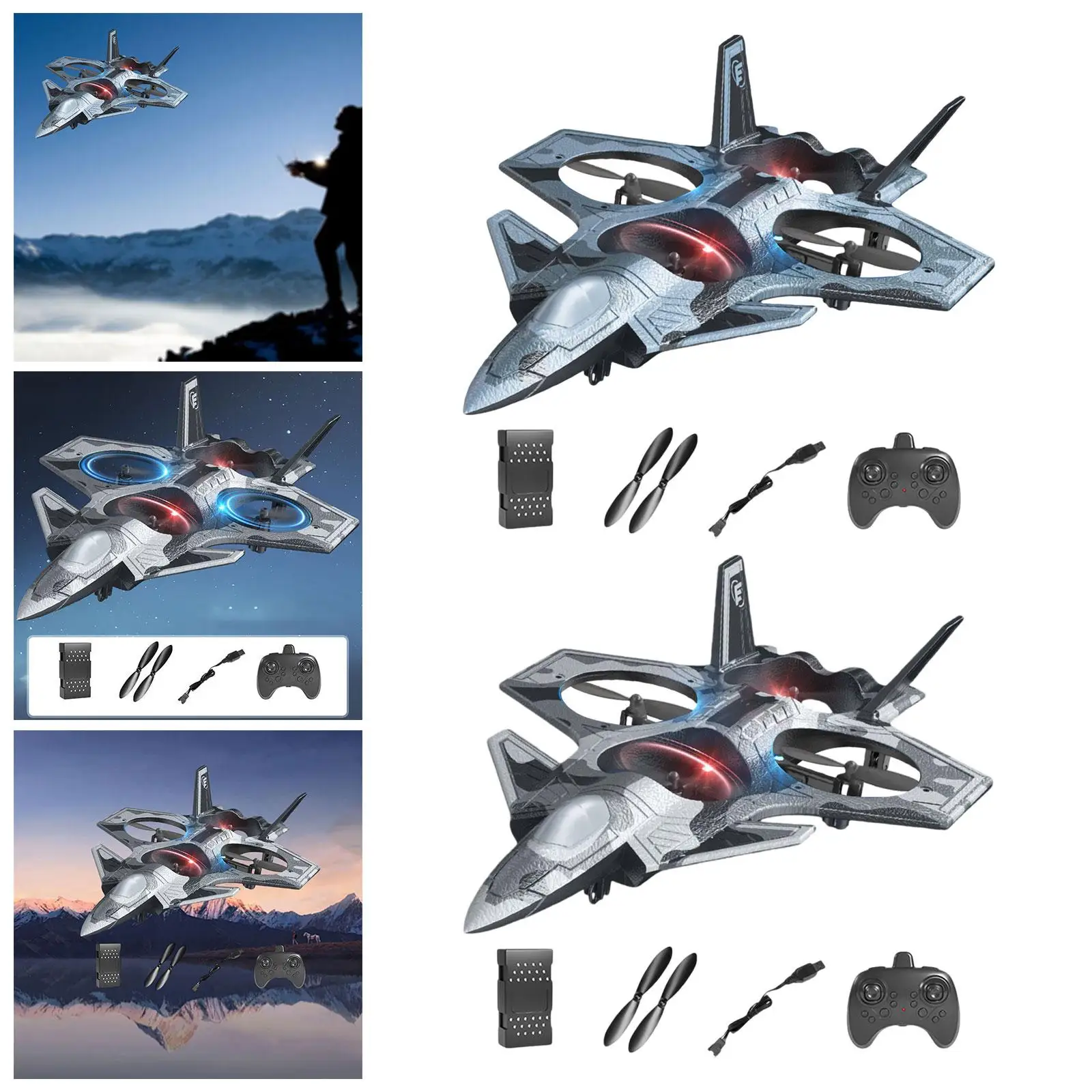 Remote Control Airplane Toy Best Gift 3D Flips Auto Hovering Hobby RC Glider
Remote Control Airplane Toy Best Gift 3D Flips Auto Hovering Hobby RC Glider