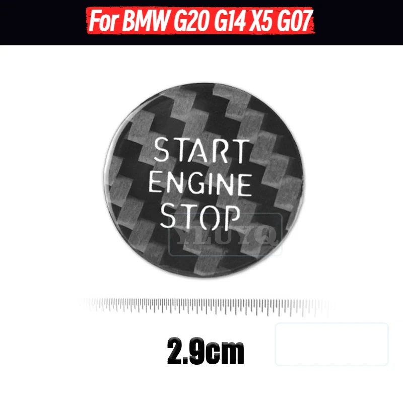 For BMW G20 G14 X5 G07 Car Engine One Key Start Button Decorative Sticker Carbon Fiber Interior Modification Accessories
For BMW G20 G14 X5 G07 Car Engine One Key Start Button Decorative Sticker Carbon Fiber Interior Modification Accessories