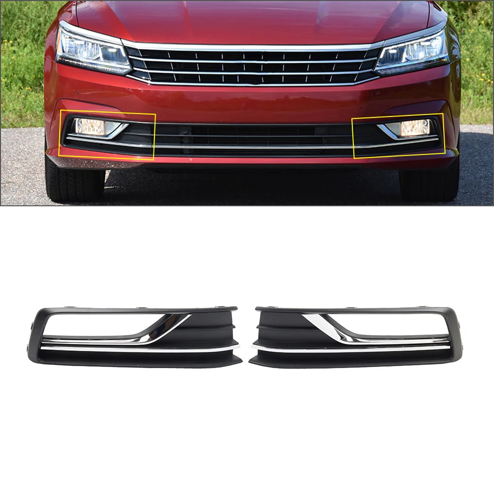 Front Bumper Lower Side Trim Fog Light Bezel Cover For VW Passat 2016-2019
Front Bumper Lower Side Trim Fog Light Bezel Cover For VW Passat 2016-2019