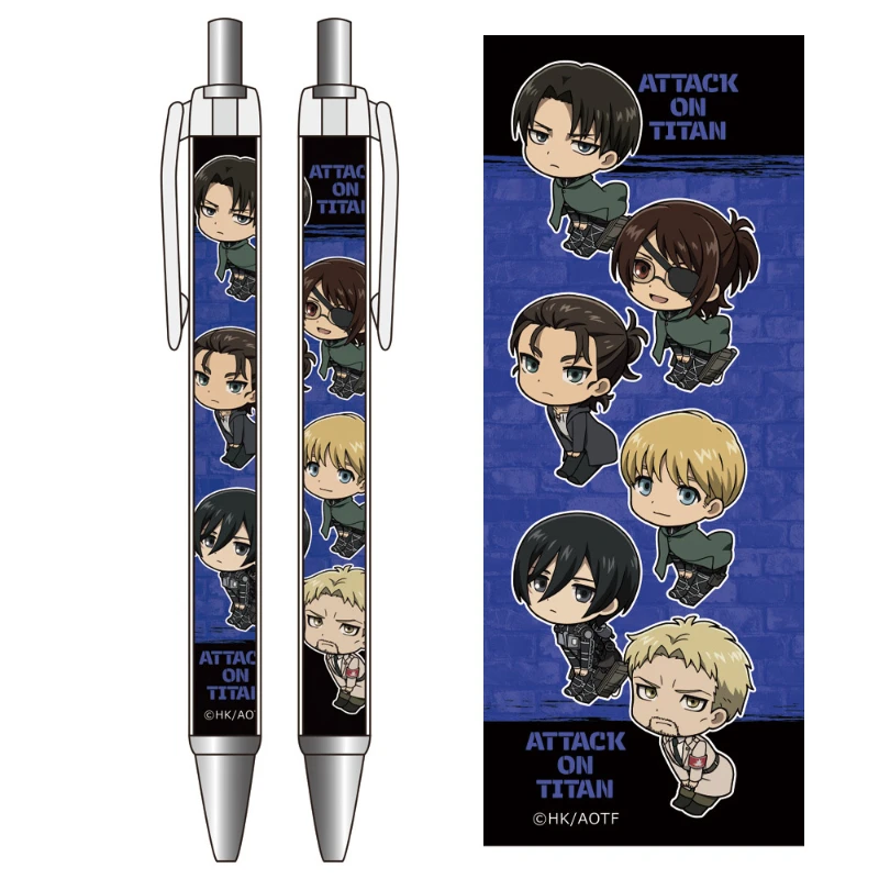 Eren Jaeger Mikasa Ackerman Armin Arlert Популярная двумерная анимационная периферийная шариковая ручка-клик Красивые канцелярские принадлежности
Eren Jaeger Mikasa Ackerman Armin Arlert Популярная двумерная анимационная периферийная шариковая ручка-клик Красивые канцелярские принадлежности