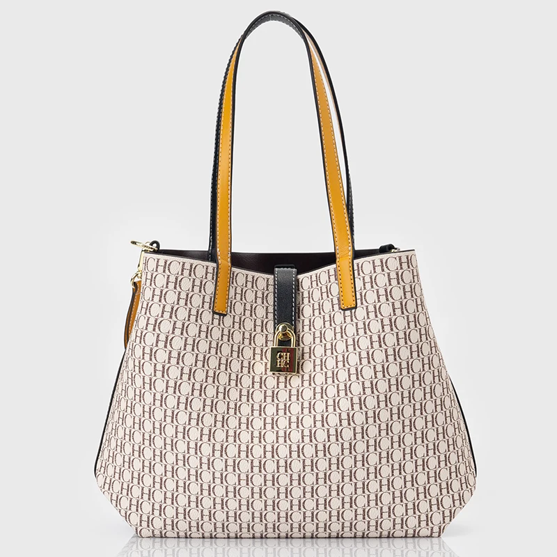 CH Women's Bag Shoulder Bag Elegant Light Luxury Practical With Bags Pure Color Simple Large Capacity Casual Resistant Brand
CH Women's Bag Shoulder Bag Elegant Light Luxury Practical With Bags Pure Color Simple Large Capacity Casual Resistant Brand