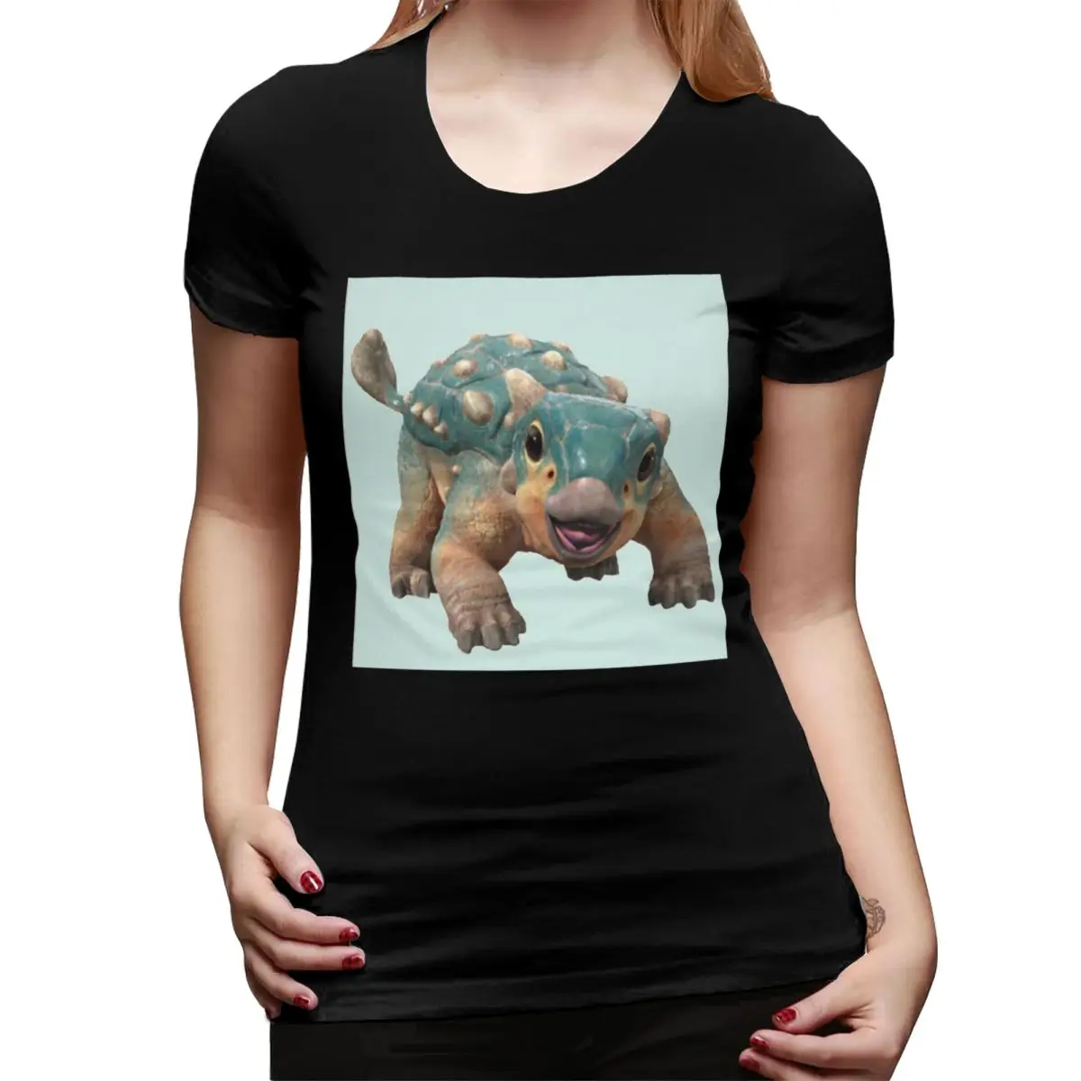 Футболка Bumpy Ankylosaurus Magniventris для женщин, уличная одежда с круглым вырезом, женские футболки с короткими рукавами, летняя одежда, топы
Футболка Bumpy Ankylosaurus Magniventris для женщин, уличная одежда с круглым вырезом, женские футболки с короткими рукавами, летняя одежда, топы