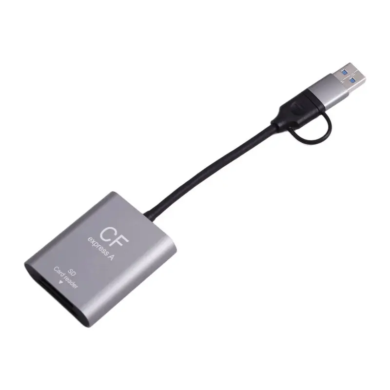 Super Deal -Cfexpress Type A Card Reader 2-In-1 USB C & USB A Cfe Card Reader For Cfexpress Type A
Super Deal -Cfexpress Type A Card Reader 2-In-1 USB C & USB A Cfe Card Reader For Cfexpress Type A