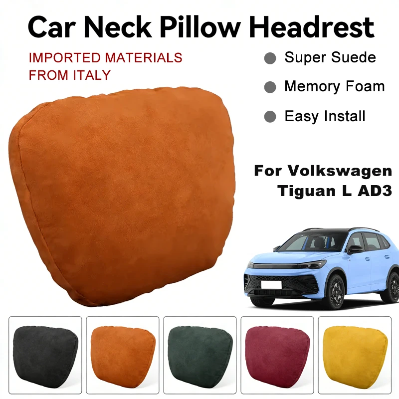 Italy Suede Car Neck Rest Pillow For Volkswagen Tiguan L AD3 Seat Head Neck Support Cushion Auto Interior Accessories
Italy Suede Car Neck Rest Pillow For Volkswagen Tiguan L AD3 Seat Head Neck Support Cushion Auto Interior Accessories
