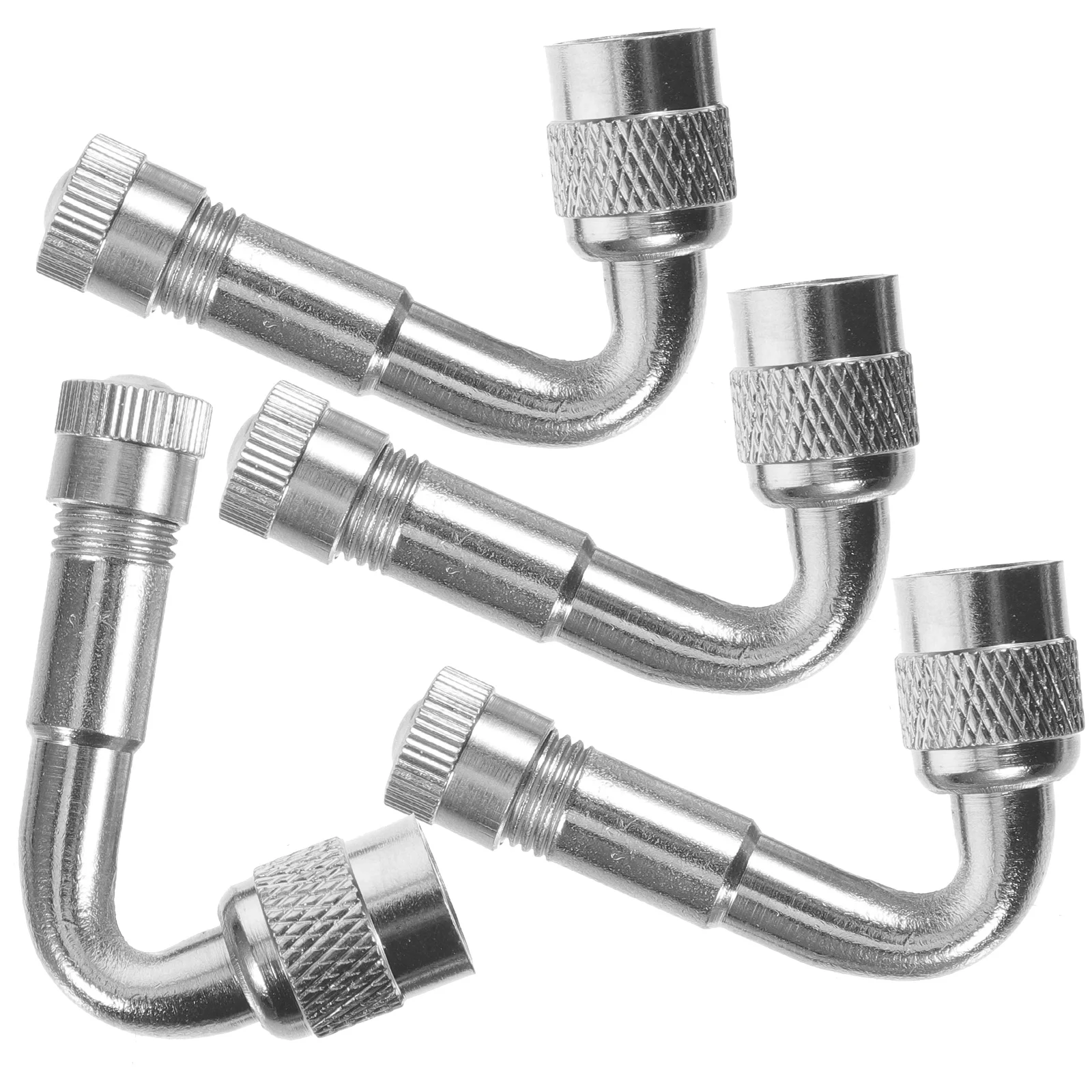8 Pcs Professional 45 Degree Brass Air Stem with Extension Adapter for Car Truck Motorcycle(Silver)
8 Pcs Professional 45 Degree Brass Air Stem with Extension Adapter for Car Truck Motorcycle(Silver)