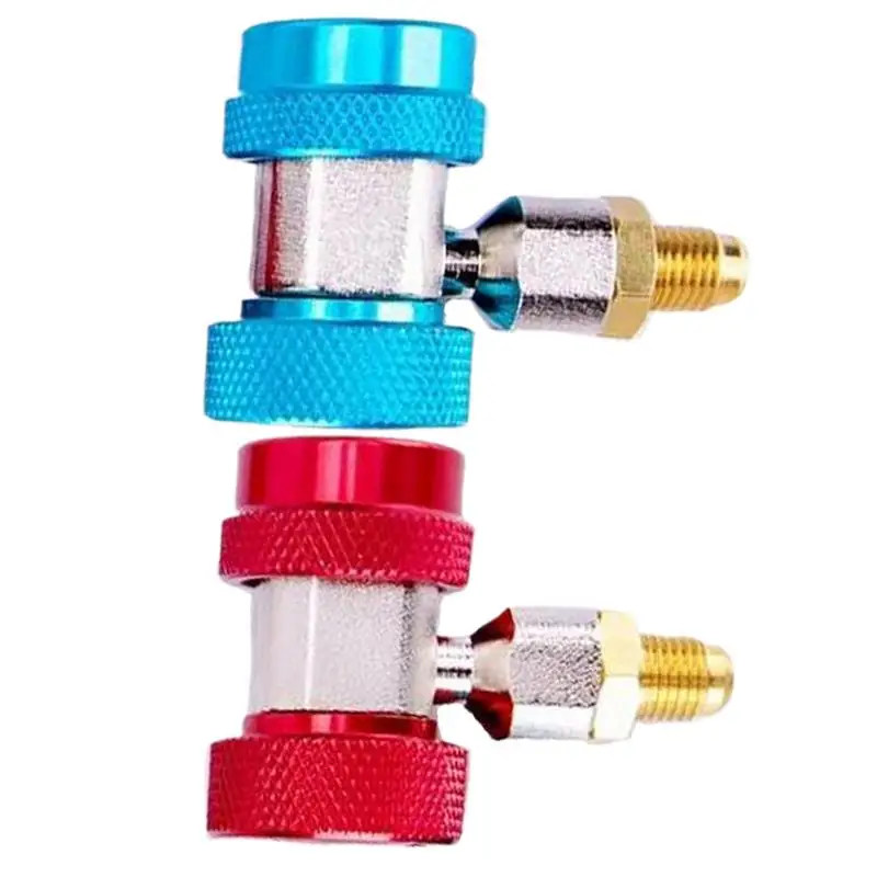 R134a измеритель хладагента, быстрый разъем, автомобильный кондиционер, инструмент для добавления фтора, герметичный быстроразъемный соединитель, тройники для доступа 
R134a измеритель хладагента, быстрый разъем, автомобильный кондиционер, инструмент для добавления фтора, герметичный быстроразъемный соединитель, тройники для доступа