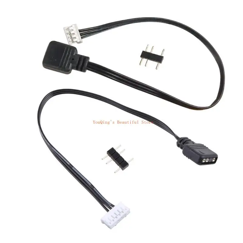 N0HE For Coolmoon Fan Controller Adapter Cable Small 4Pin/6Pin to 5V ARGB 3Pin Converter Cord 4pin/6Pin Controller Adaptor
N0HE For Coolmoon Fan Controller Adapter Cable Small 4Pin/6Pin to 5V ARGB 3Pin Converter Cord 4pin/6Pin Controller Adaptor