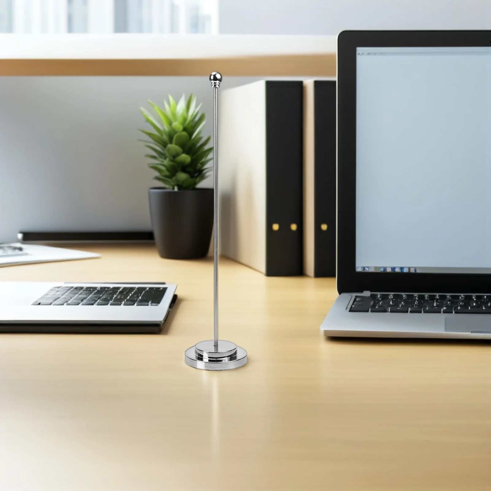 2Pcs Desktop Flag Stand with Metal Base Heavy Duty Flagpole Holder for Table Display Small Flags Indoor Outdoor Use
2Pcs Desktop Flag Stand with Metal Base Heavy Duty Flagpole Holder for Table Display Small Flags Indoor Outdoor Use