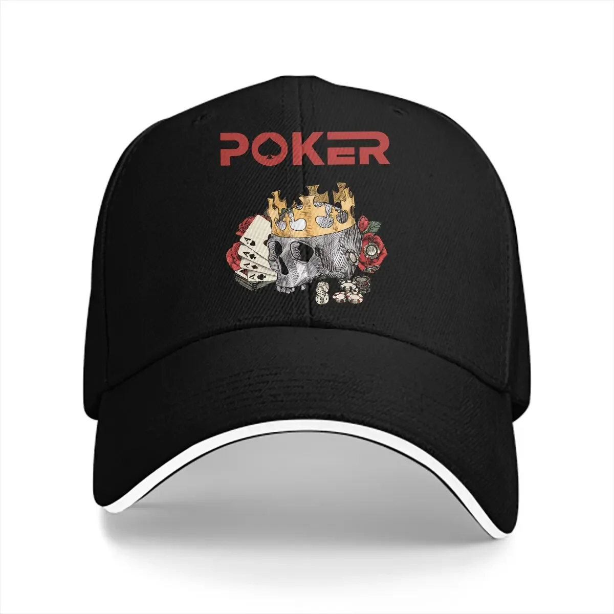 Poker Multicolor Hat Peaked Men's Cap Skull Poker Personalized Visor Protection Hats
Poker Multicolor Hat Peaked Men's Cap Skull Poker Personalized Visor Protection Hats
