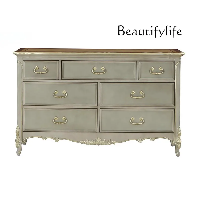 High-end villa furniture, classic American style, chest of drawers, foyer entrance cabinet, dressing cabinet
High-end villa furniture, classic American style, chest of drawers, foyer entrance cabinet, dressing cabinet