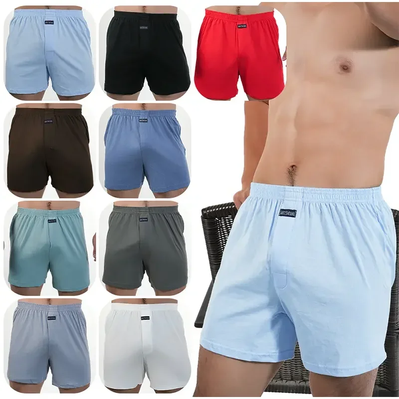1PC Big Underpants Solid Pajama BotAt Home Plus Size Boxers Brief For Men High Waist Allo Pants Cotton Slacks Sleep Bottoms
1PC Big Underpants Solid Pajama BotAt Home Plus Size Boxers Brief For Men High Waist Allo Pants Cotton Slacks Sleep Bottoms