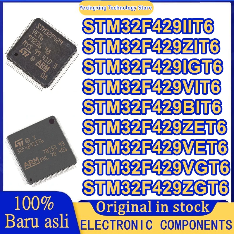 STM32F429IIT6 STM32F429ZIT6 STM32F429IGT6 STM32F429VIT6 STM32F429BIT6 STM32F429ZET6 STM32F429VET6 STM32F429VGT6 STM32F429ZGT6
STM32F429IIT6 STM32F429ZIT6 STM32F429IGT6 STM32F429VIT6 STM32F429BIT6 STM32F429ZET6 STM32F429VET6 STM32F429VGT6 STM32F429ZGT6
