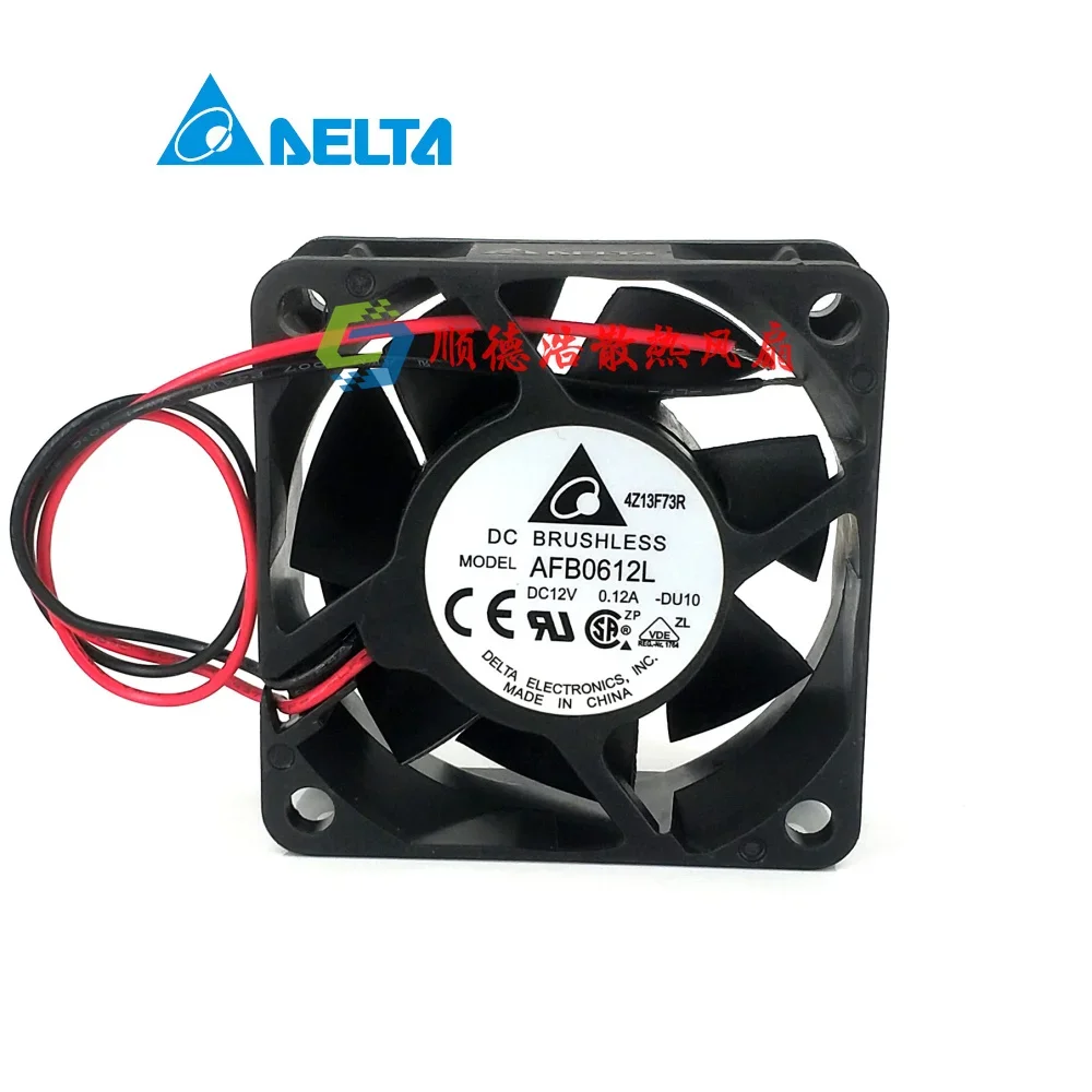 Delta Electronics AFB0612L 3100RPM DC 12V 0.12A 60x60x25mm 2-Wire Server Cooling Fan
Delta Electronics AFB0612L 3100RPM DC 12V 0.12A 60x60x25mm 2-Wire Server Cooling Fan
