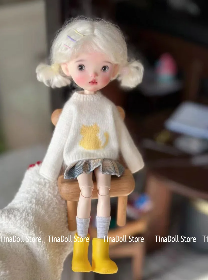 (TinaDoll Store) 1pcs Hand woven cat sweater for Landazz Landoudou/Blythe/ob22/ob24 Doll
(TinaDoll Store) 1pcs Hand woven cat sweater for Landazz Landoudou/Blythe/ob22/ob24 Doll