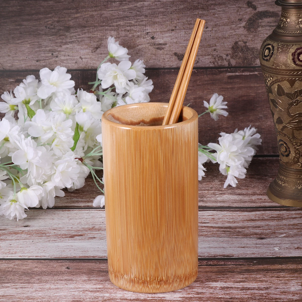 Bamboo Chopstick Cage 18 CM Large Holder Kitchen Utensils Silverware Organizer Spoon Fork Holder Cutlery Storage Tube Retro
Bamboo Chopstick Cage 18 CM Large Holder Kitchen Utensils Silverware Organizer Spoon Fork Holder Cutlery Storage Tube Retro