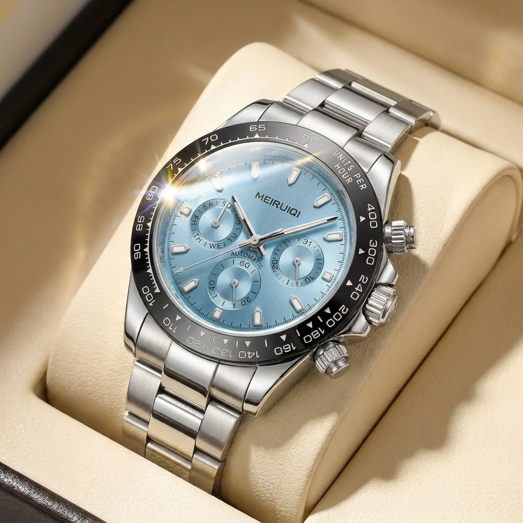 1pcs Men's blue dial alloy strap vintage fashion classic fashion details Quartz Watch for business party holiday
1pcs Men's blue dial alloy strap vintage fashion classic fashion details Quartz Watch for business party holiday