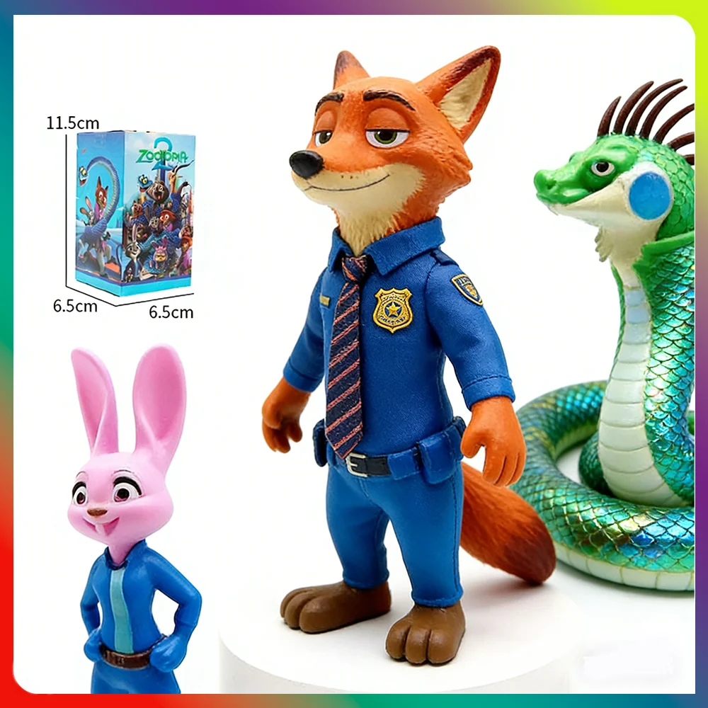 Disney Zootopia Judy Hopps Nick Wilde Action Figures Anime Model Dolls for Kids Desktop Decor Flower & Bloom Series Collectible
Disney Zootopia Judy Hopps Nick Wilde Action Figures Anime Model Dolls for Kids Desktop Decor Flower & Bloom Series Collectible