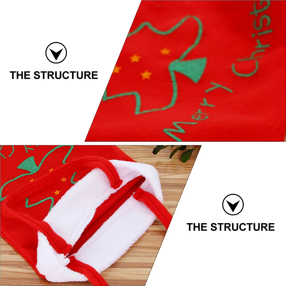 2 Pcs Christmas Gift Bag Decor Lovely Storage Bags Decorate Festive Non-woven Fabric Candy Wrapping Pattern Portable Elk
2 Pcs Christmas Gift Bag Decor Lovely Storage Bags Decorate Festive Non-woven Fabric Candy Wrapping Pattern Portable Elk