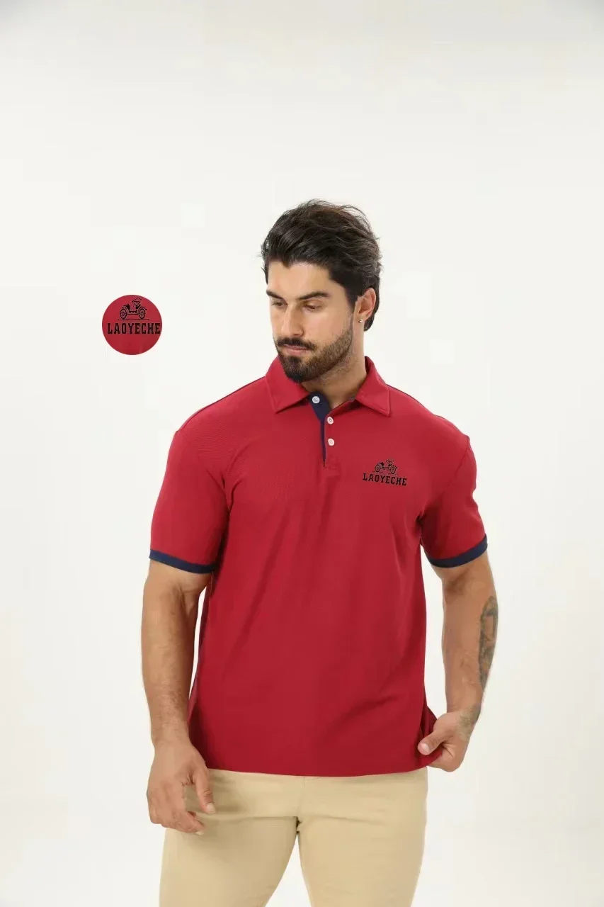 Old Car Laoyeche High end Brand 2024 New European Size High Quality Men's Shirt Polo Embroidered Polo Shirt Solid Color T-shirt
Old Car Laoyeche High end Brand 2024 New European Size High Quality Men's Shirt Polo Embroidered Polo Shirt Solid Color T-shirt