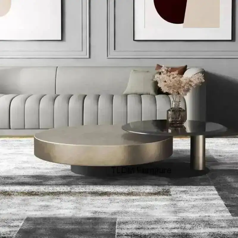 Home Coffee Tables Steel Stainless Minimalist Luxury Designer Living Room Furniture Creative Italian Glass Round Side Table H
Home Coffee Tables Steel Stainless Minimalist Luxury Designer Living Room Furniture Creative Italian Glass Round Side Table H