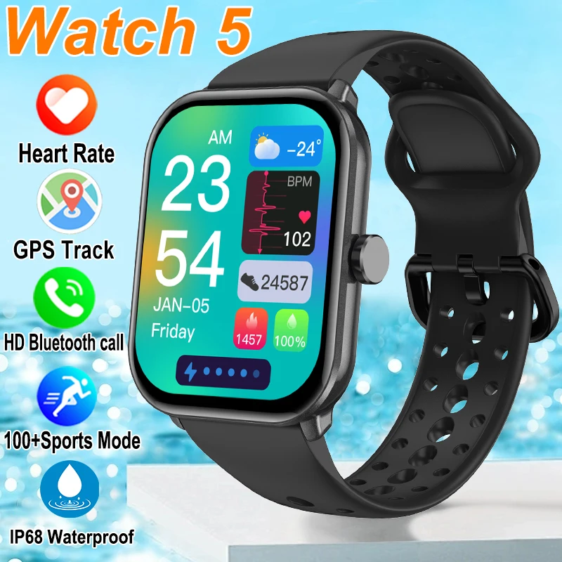 Новые умные часы для Xiaomi Watch 5, мужские и женские HD AMOLED-экран, пульсометр, Bluetooth-вызов, GPS-трек, водонепроницаемые спортивные умные часы
Новые умные часы для Xiaomi Watch 5, мужские и женские HD AMOLED-экран, пульсометр, Bluetooth-вызов, GPS-трек, водонепроницаемые спортивные умные часы