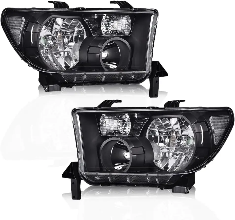 Headlights, Compatible with 2007-2013 Toyota Tundra/Fit 08-17 Toyota Sequoia Passenger Side Headlamps Assembly Left & Right Clea
Headlights, Compatible with 2007-2013 Toyota Tundra/Fit 08-17 Toyota Sequoia Passenger Side Headlamps Assembly Left & Right Clea