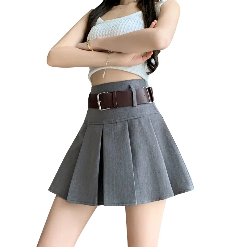 2025 Pleated Mini Suit Skirts Women Spring High Waist Solid A Line Skirt Hottie Anti-slip Summer Korean Streetwear Casual Skirt
2025 Pleated Mini Suit Skirts Women Spring High Waist Solid A Line Skirt Hottie Anti-slip Summer Korean Streetwear Casual Skirt