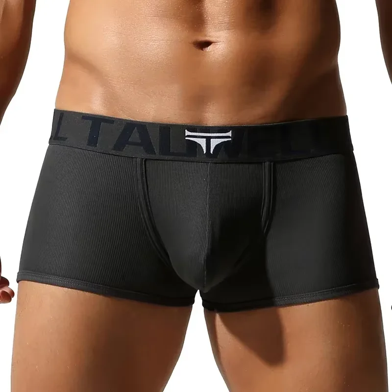 Ribbed Cotton Bulge Boxy Underwear for Men Sexy Bulge Underwear Comfort Breathable Sweat Absorb Youth Fashion Sports Underpants
Ribbed Cotton Bulge Boxy Underwear for Men Sexy Bulge Underwear Comfort Breathable Sweat Absorb Youth Fashion Sports Underpants