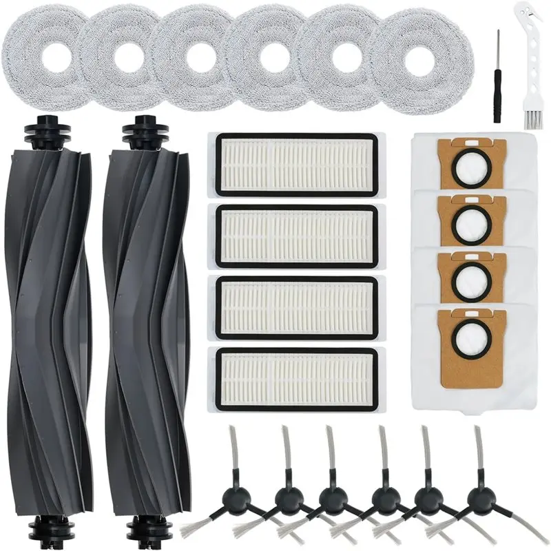 ABLD Accessories Kit For Dreame L20 Ultra/L20 Ultra Complete, L30 Ultra/Ultra Complete Robot Vacuum Cleaner Replacement Parts
ABLD Accessories Kit For Dreame L20 Ultra/L20 Ultra Complete, L30 Ultra/Ultra Complete Robot Vacuum Cleaner Replacement Parts