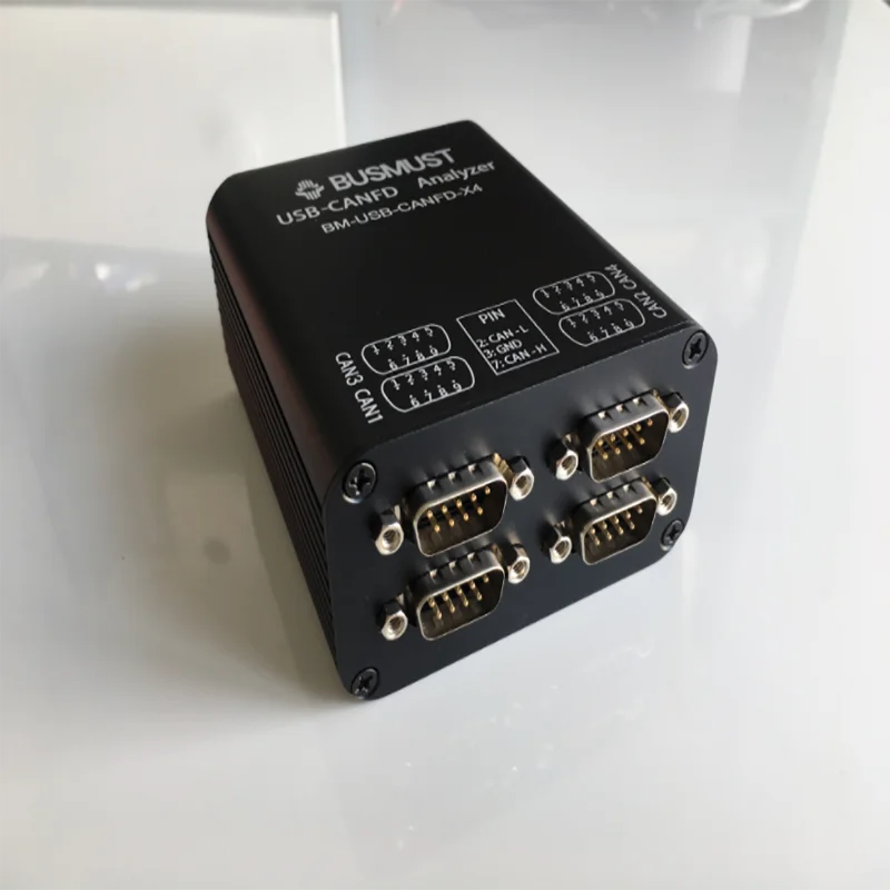 CANFD-X4 четырехканальный анализатор CAN, анализатор CANFD USB для хоста CANFD Busmaster
CANFD-X4 четырехканальный анализатор CAN, анализатор CANFD USB для хоста CANFD Busmaster