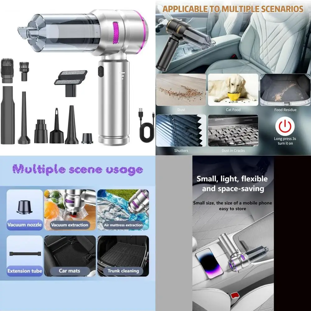 Портативный автомобильный пылесос для 4-дверных моделей Jeep Wrangler JL 2018-2024, мощность монитора и фильтрующий элемент долголетия
Портативный автомобильный пылесос для 4-дверных моделей Jeep Wrangler JL 2018-2024, мощность монитора и фильтрующий элемент долголетия