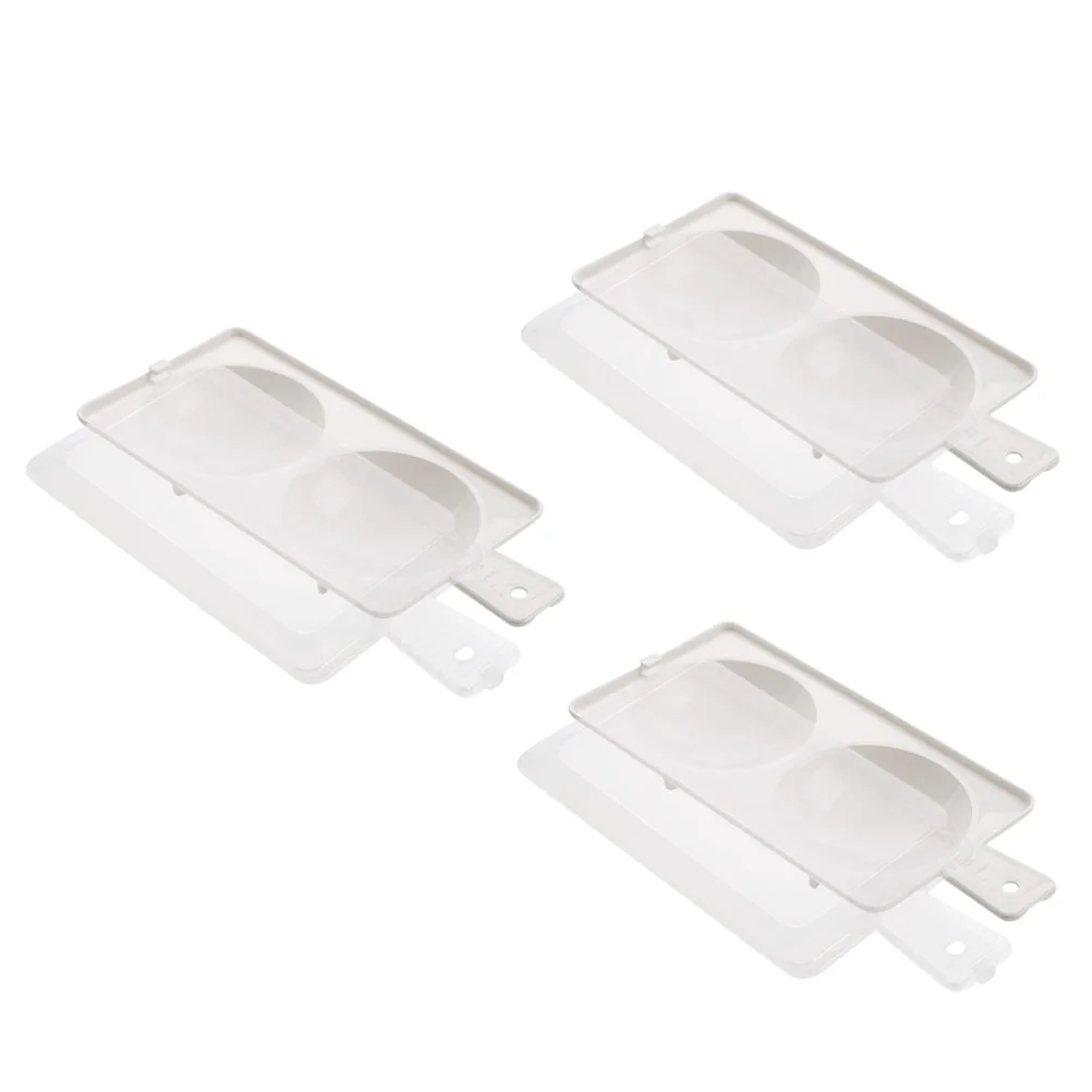 3 Sets Egg Boiler Mold Steaming Eggs Round Microwave Oven Steamer Kitchen Supplies
3 Sets Egg Boiler Mold Steaming Eggs Round Microwave Oven Steamer Kitchen Supplies