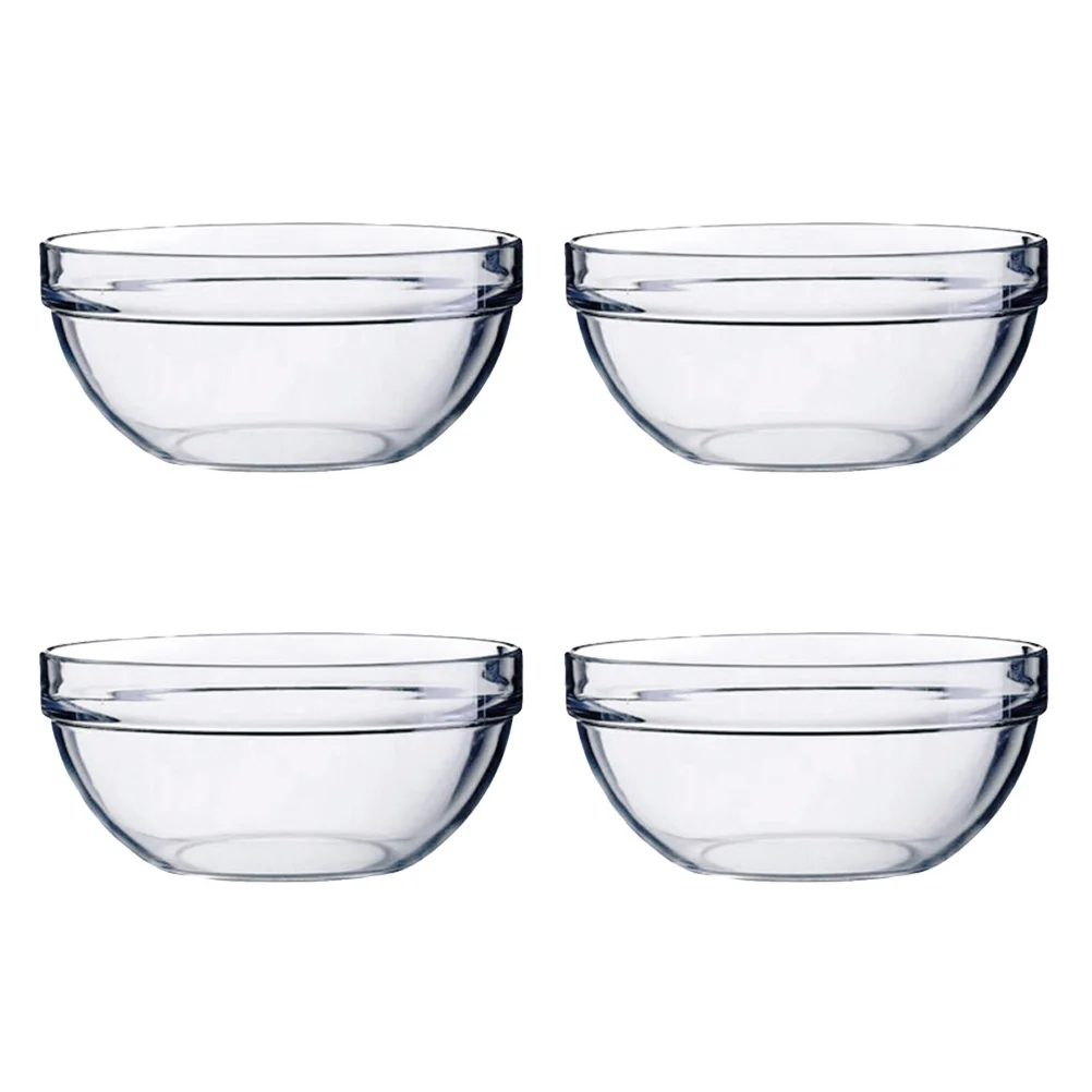 4 Pcs Fruit Serving Bowl Salad Bowls Transparent Round Counter and Vegetable Storage
4 Pcs Fruit Serving Bowl Salad Bowls Transparent Round Counter and Vegetable Storage