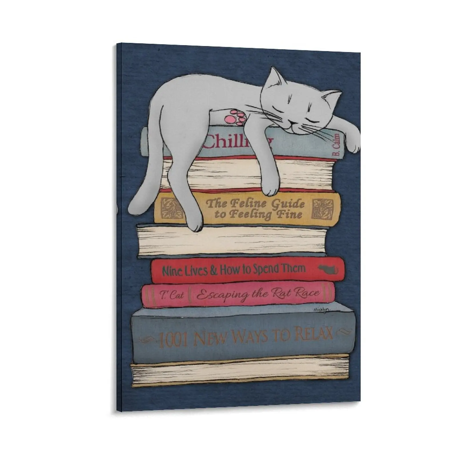 How to Chill Like a Cat Canvas Painting wall art canvas painting accessories for home decor Wall decoration poster
How to Chill Like a Cat Canvas Painting wall art canvas painting accessories for home decor Wall decoration poster