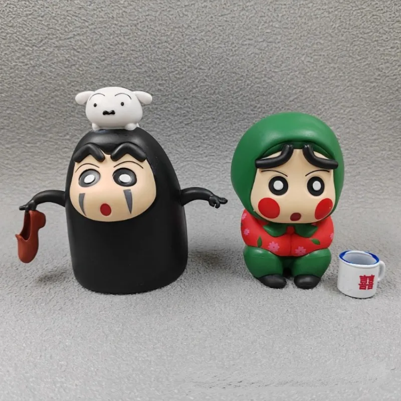 Crayon Shin-chan faceless male Xiao Shinmura flower cos Northeast flower jacket painting cute car ornament gift desktop figure
Crayon Shin-chan faceless male Xiao Shinmura flower cos Northeast flower jacket painting cute car ornament gift desktop figure
