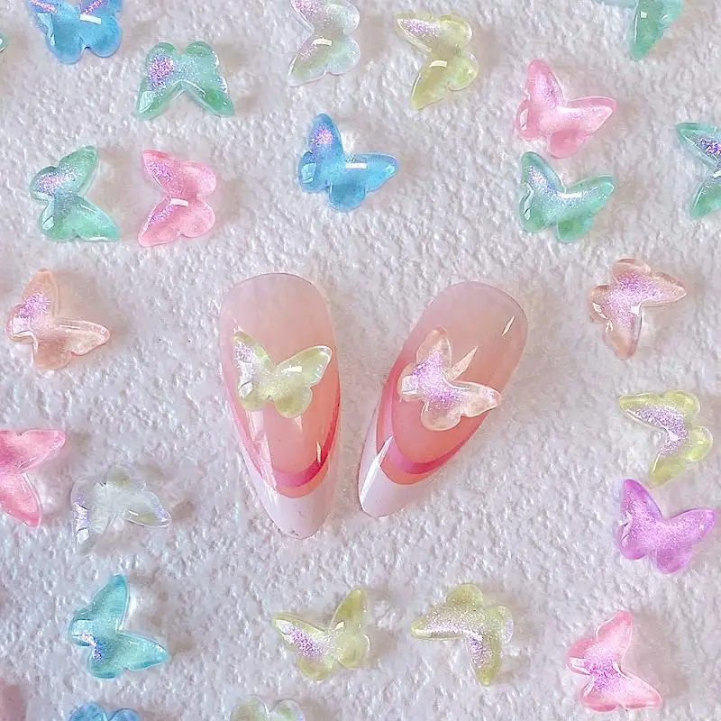 30PCS Flat Back Glass Butterfly Nail Charms Rhinestones Jewelry Accessory Parts For Nails Decoration Design Supplies Material
30PCS Flat Back Glass Butterfly Nail Charms Rhinestones Jewelry Accessory Parts For Nails Decoration Design Supplies Material