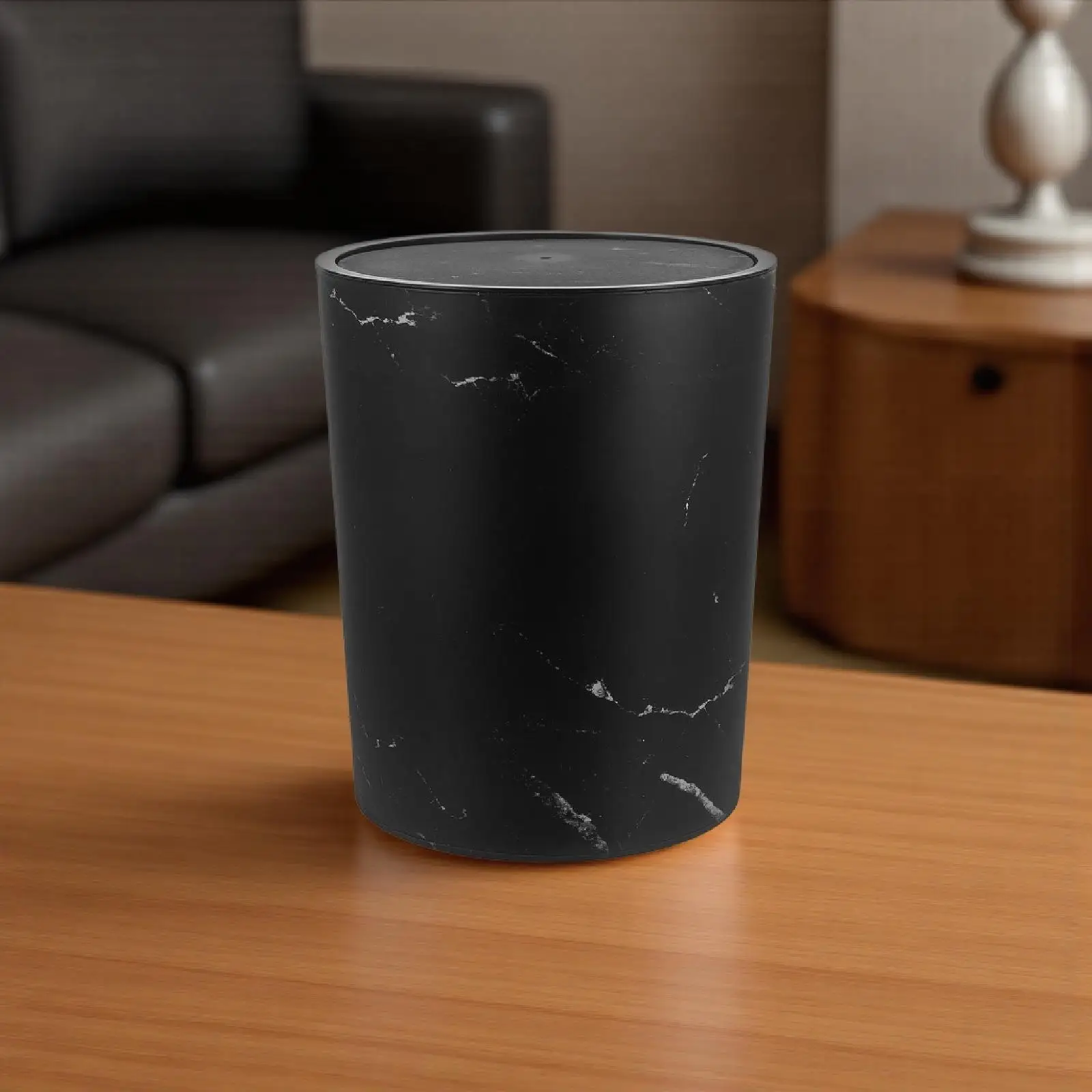 Decorative Marble Design Trash Can with Flip Lid Large Capacity for Home Office Bathroom Living Room Bedroom Kitchen Plastic
Decorative Marble Design Trash Can with Flip Lid Large Capacity for Home Office Bathroom Living Room Bedroom Kitchen Plastic