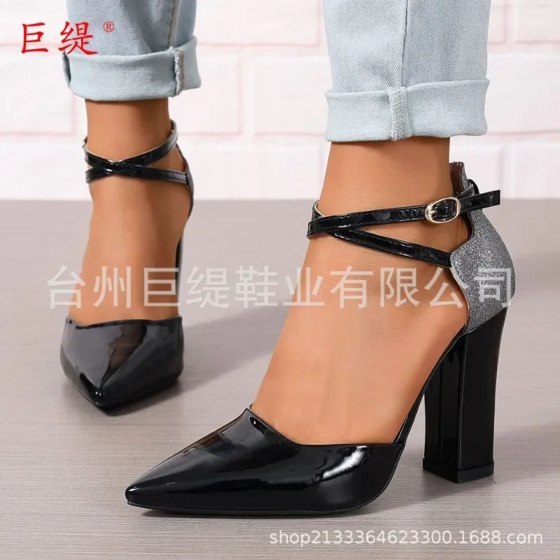 Woman Shoe Shallow Mouth Casual Heels Branded Pumps Sexy Sandals 2025 Pointed Wedge Burgundy Straps Big Comfortable
Woman Shoe Shallow Mouth Casual Heels Branded Pumps Sexy Sandals 2025 Pointed Wedge Burgundy Straps Big Comfortable