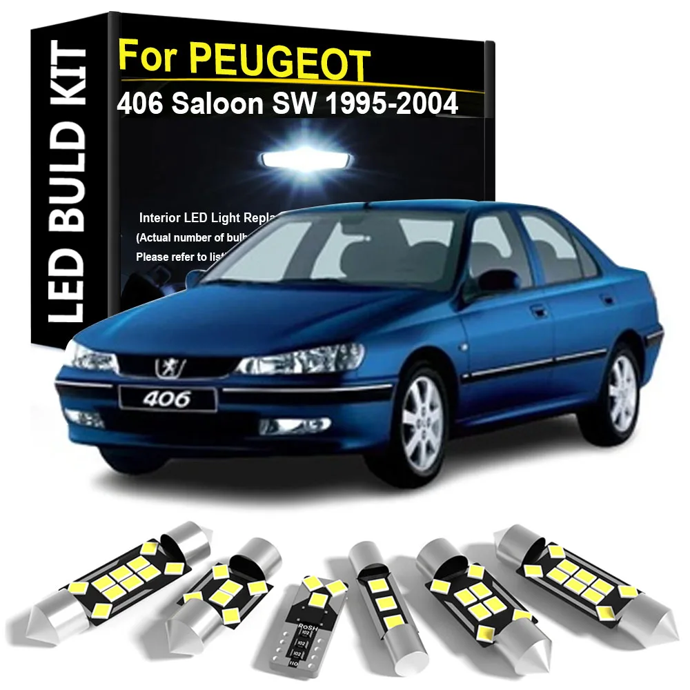 Внутренний светодиодный светильник автомобиля для PEUGEOT 406 Saloon SW 1995 1996 1997 1998 1999 2000 2001 2002 2003 2004 Купольный светильник багажника Canbus
Внутренний светодиодный светильник автомобиля для PEUGEOT 406 Saloon SW 1995 1996 1997 1998 1999 2000 2001 2002 2003 2004 Купольный светильник багажника Canbus