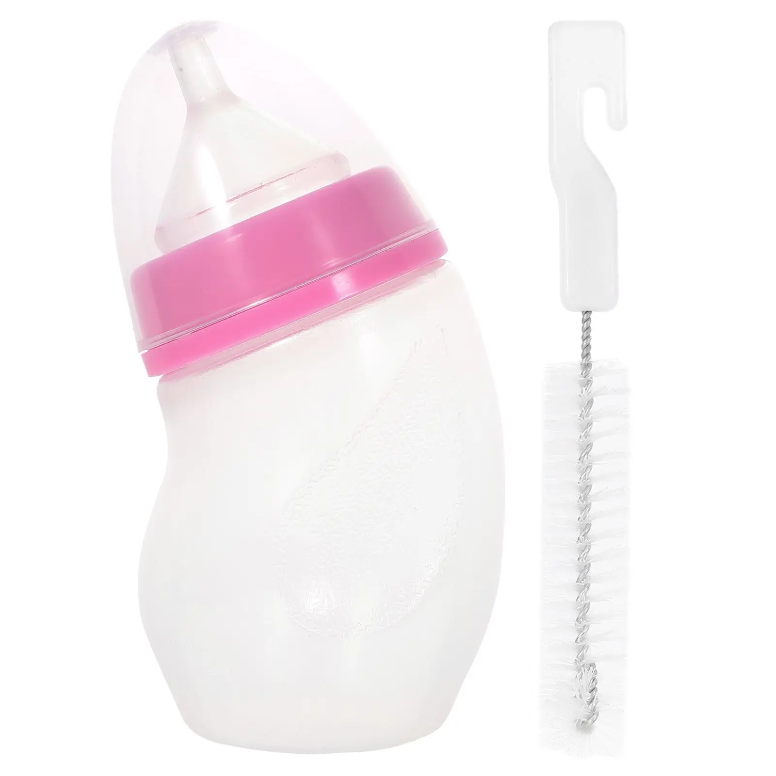 180 ML Pet Nurser Bottles Puppy Feeding Milk Small Animal Nursing for Dogs Cats Durable PP Silicone Portable Non Slip
180 ML Pet Nurser Bottles Puppy Feeding Milk Small Animal Nursing for Dogs Cats Durable PP Silicone Portable Non Slip