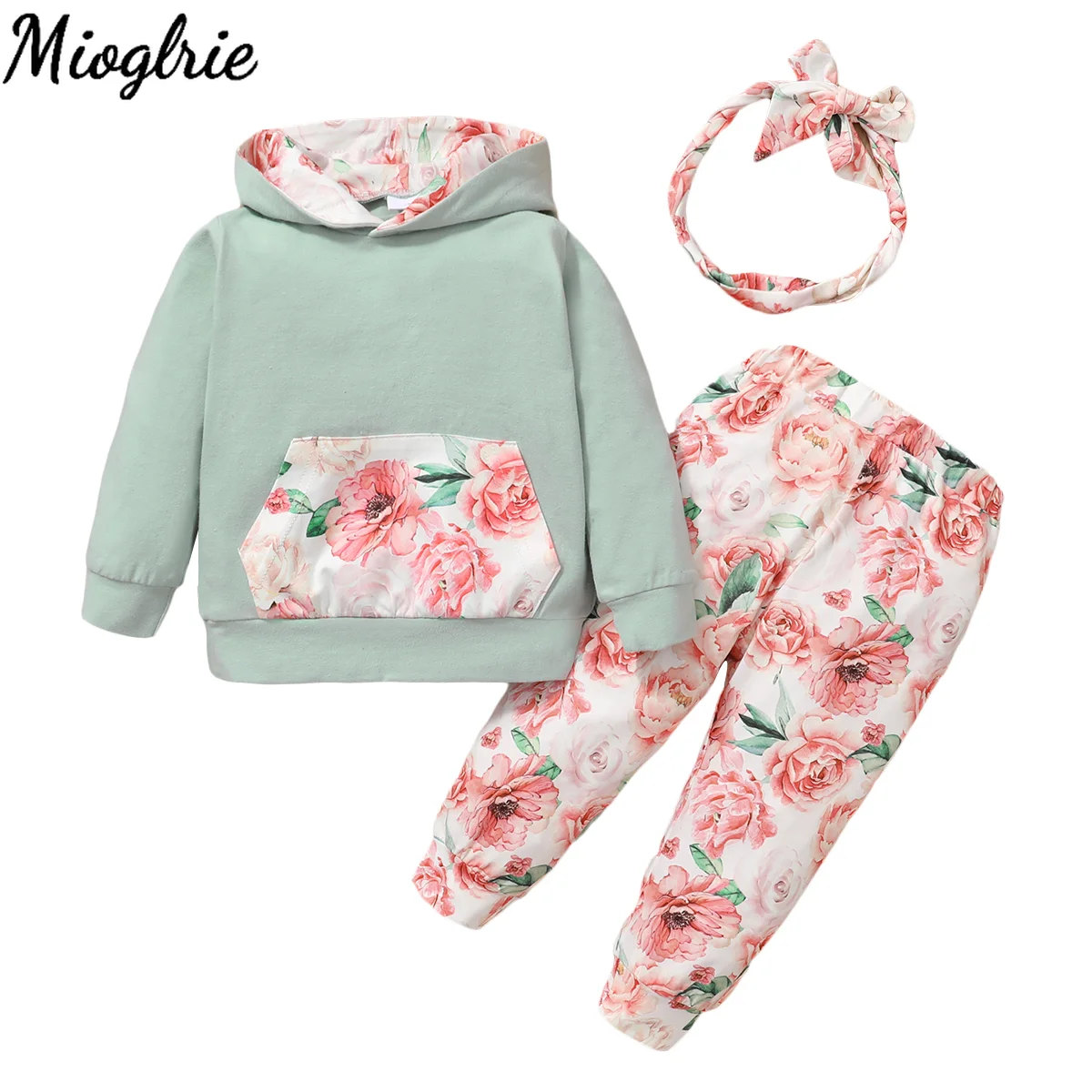 Floral Infant Girl Clothes 3Piece Hooded Baby Girl Clothes Long Sleeve Baby Girl Set for New Born Baby Outfit Autumn
Floral Infant Girl Clothes 3Piece Hooded Baby Girl Clothes Long Sleeve Baby Girl Set for New Born Baby Outfit Autumn